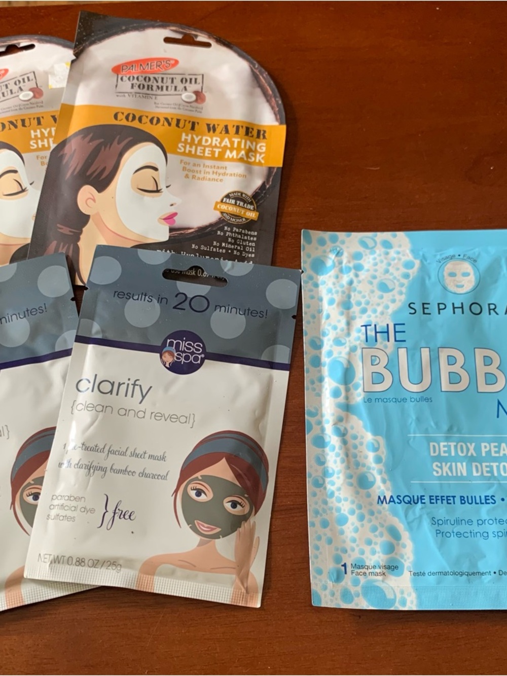 Sephora, Miss Spa & Palmer’s Facial Mask Bundle Set